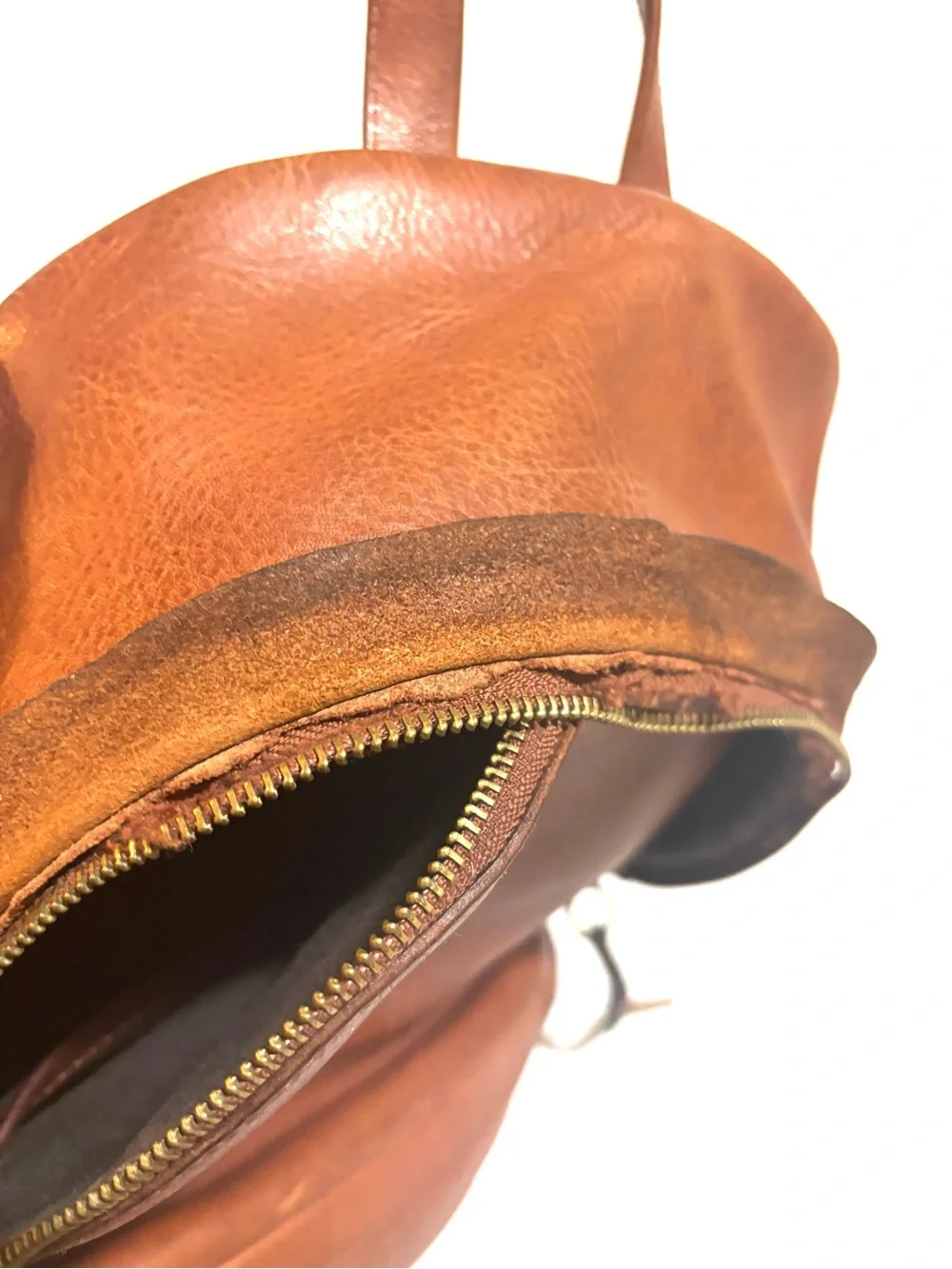 Madewell Leather distressed Backpack